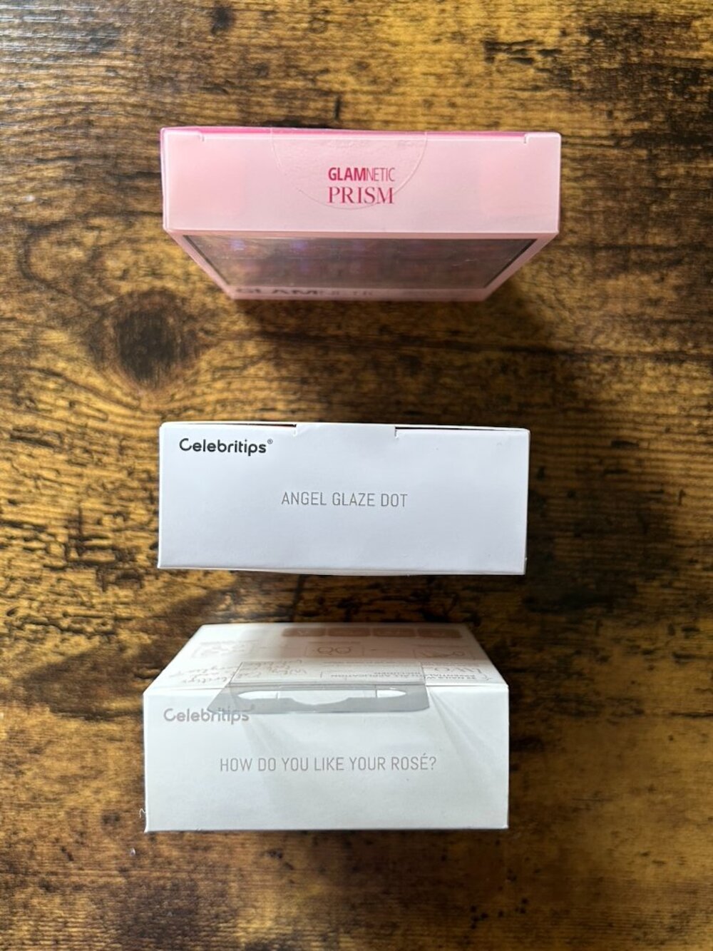 Spring Press On Nail Bundle Glamnetic Prism + Pink Floral Dot Sets NWT - Picture 2 of 5